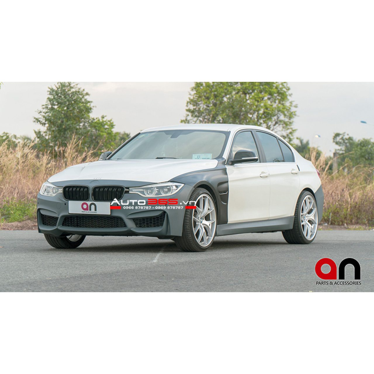 Nâng cấp bodykit kiểu M3 cho BMW F30 SIÊU ĐẸP - Hình 1
